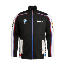 BMW Motorrad Zip Sweatshirt WSBK Fan X Rokit Unisex Μαύρο ΕΝΔΥΣΗ